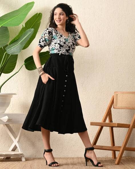 sachin and babi light blue dress Sun-imperial