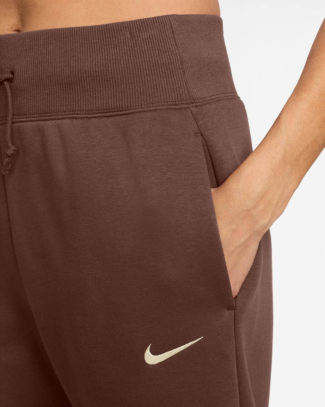 Buy Brown Track Pants for Women by NIKE Online - Main Image