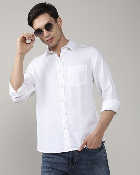 Buy White Shirts for Men by LEE COOPER Online | Ajio.com