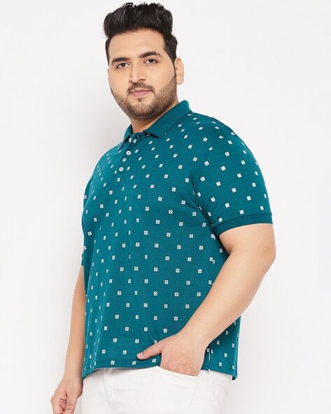 NEONOMAD Men Graphic Regular Fit Polo T-Shirt