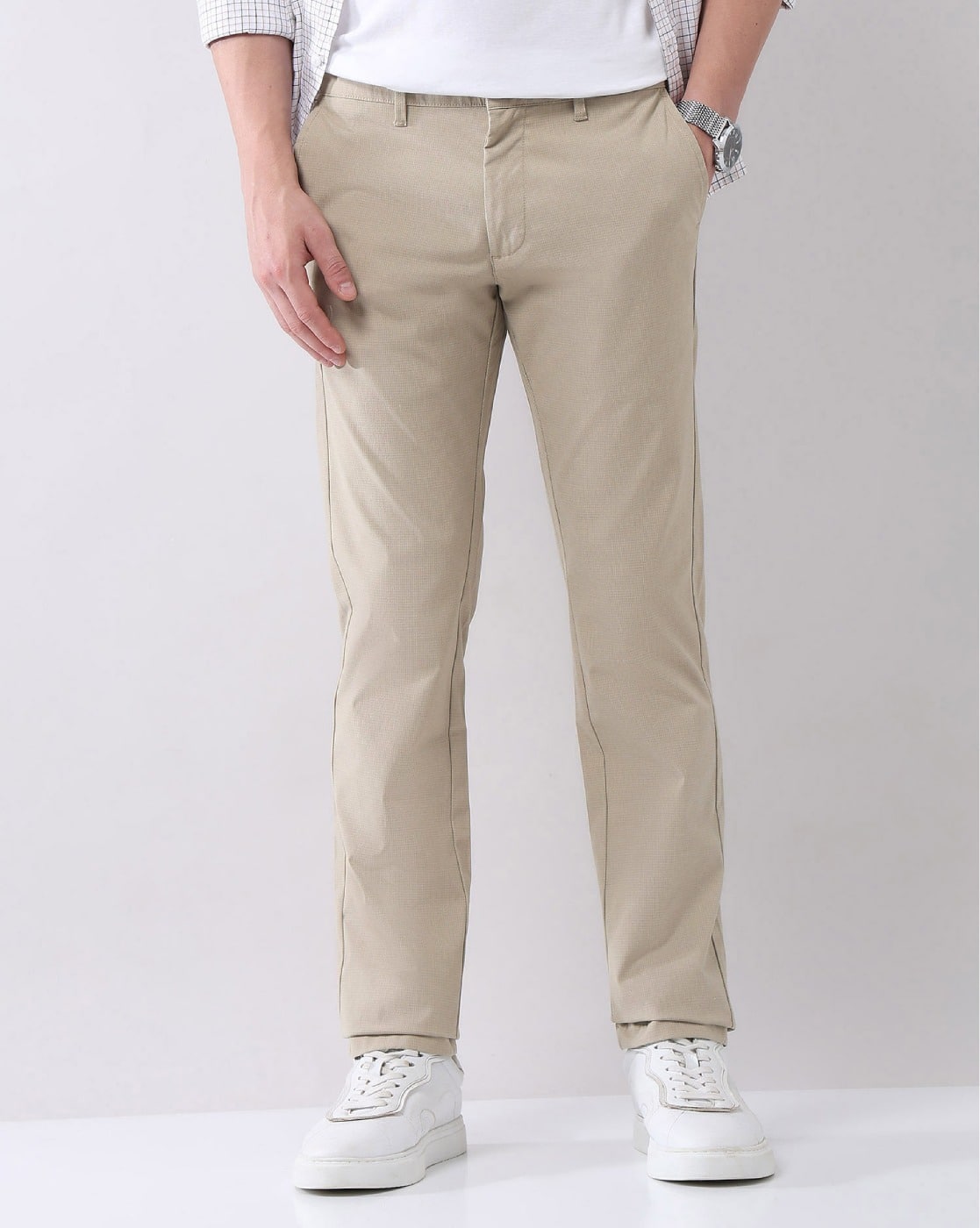 Men Slim Fit Chinos