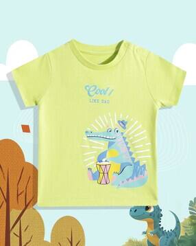 mothercare Boys Graphic Print Regular Fit Crew-Neck T-Shirt-picture-14