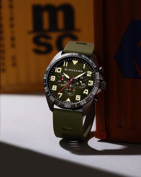 Giordano GZ-50092 Analogue Watch with Tang Buckle Closer