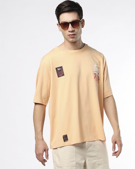 Buda Jeans Co MotoGP - Unisex Graphic Print Oversized Crew-Neck T-Shirt