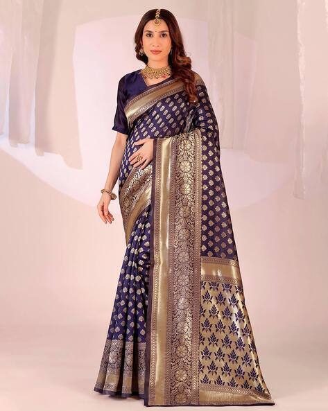 Nyrika Floral Woven Saree