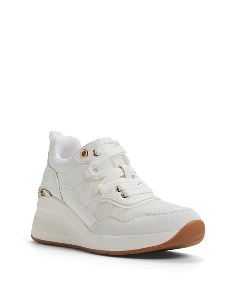 ALDO Women Mid-Top Lace-Up Sneakers
