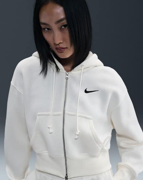 Women Regular Fit Zip-Front Hoodie