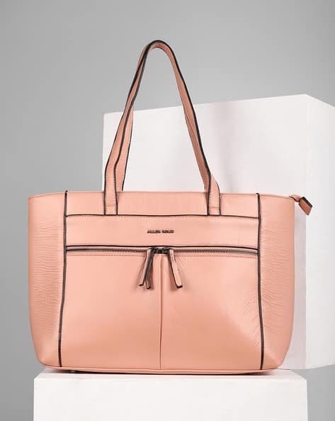 ALLEN SOLLY Women Laptop Convertible Handheld Shoulder Bag