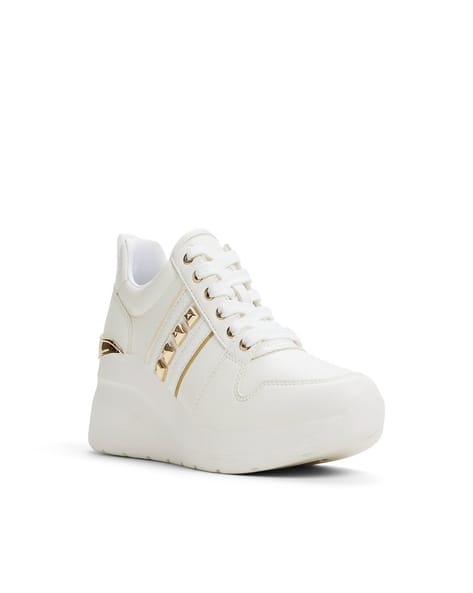 ALDO Women Mid-Top Lace-Up Sneakers