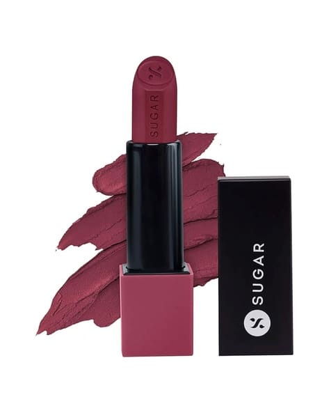 Sugar Cosmetics Glide Peptide Serum Lipstick - 06 Moscow Mulberry