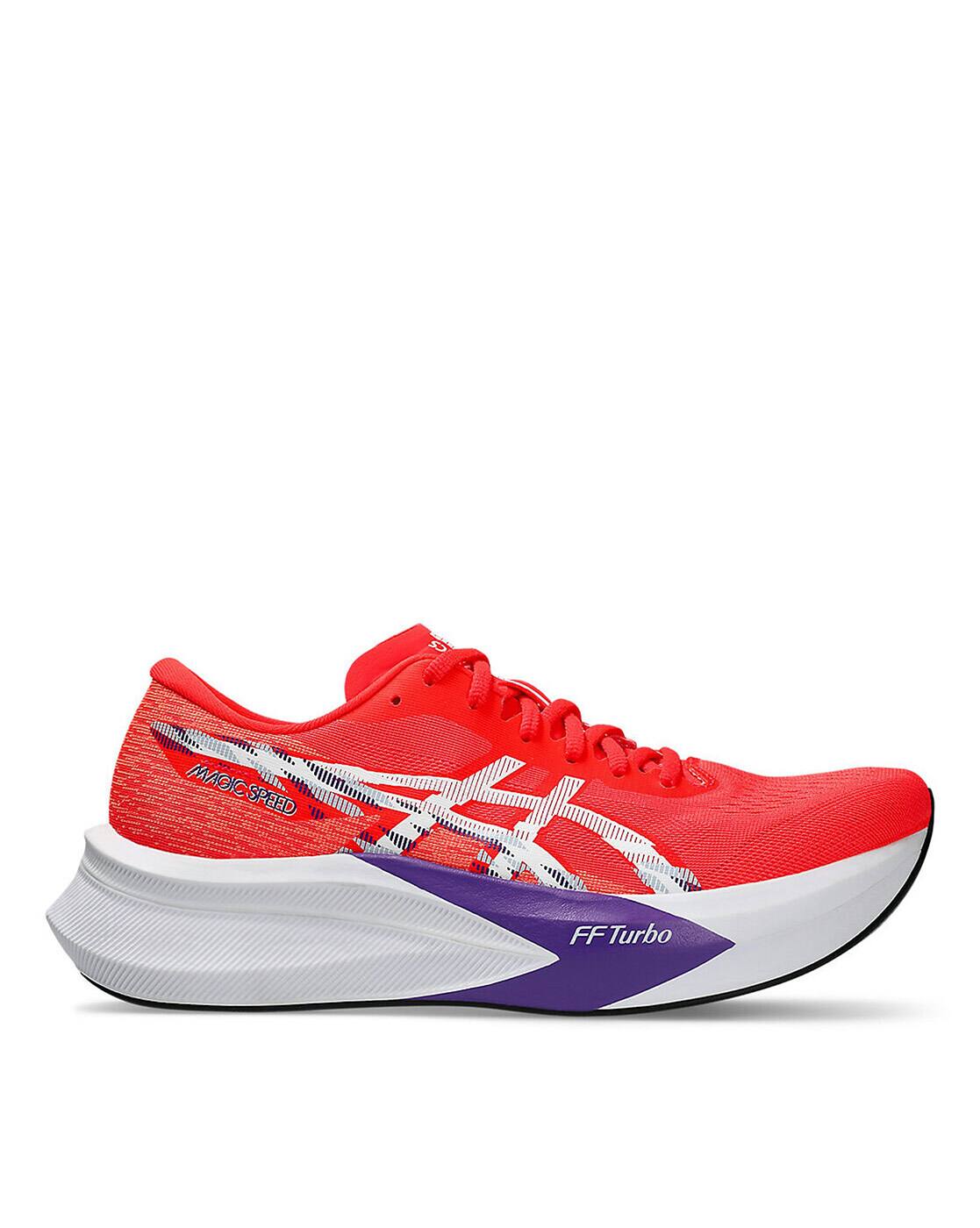Buy ASICS Men Magic Speed 4 Running Shoes | Red Color Men | AJIO LUXE