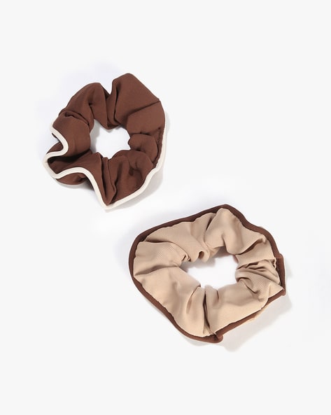 YOUSTA Women Set of 2 Assorted Scrunchies