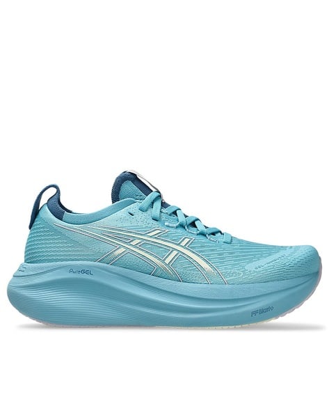 Buy ASICS Women GEL-NIMBUS 27 Lace-Up Synthetic Fibre Running