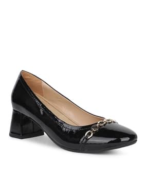 Women Ballerinas with Metal Accent-image-47