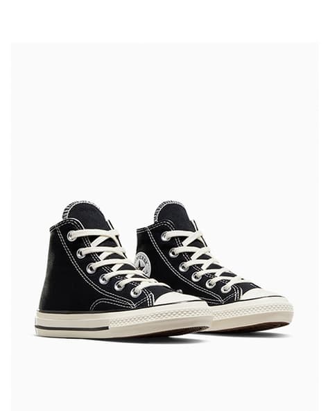 vintage canvas chuck 70 high top in black