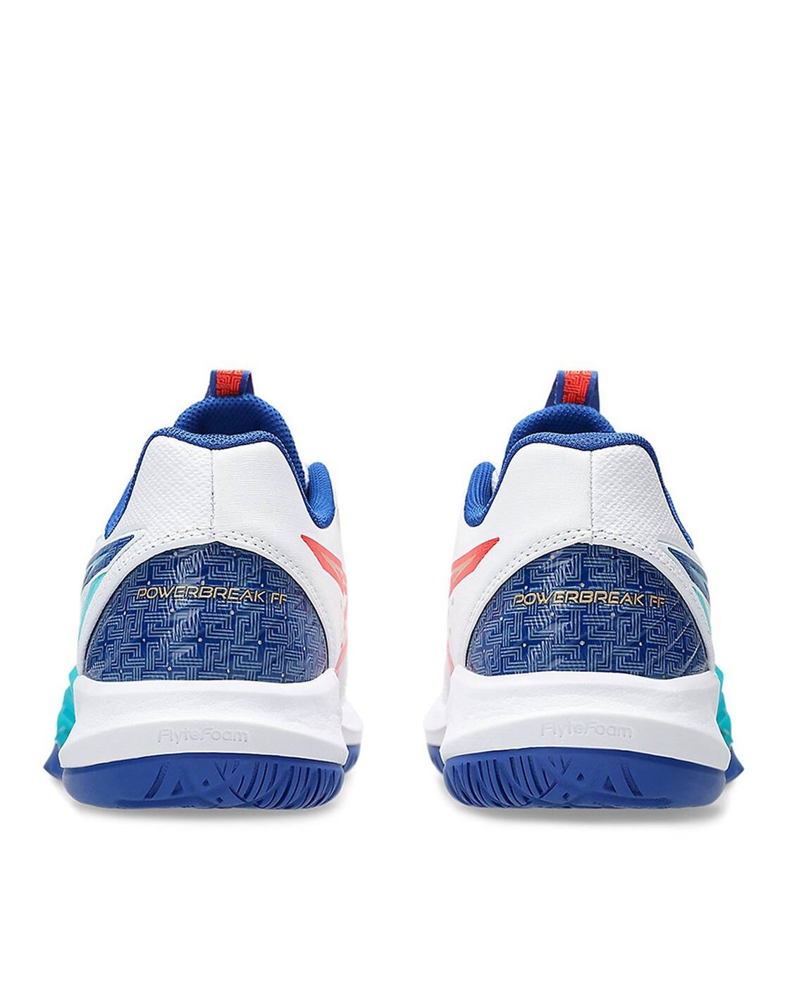 Buy ASICS Men Powerbreak Ff Indoor Court Shoes | White Color Men