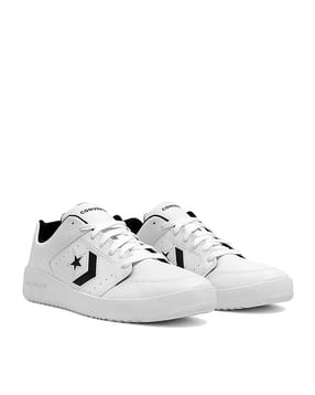 converse Sneakers With Faux Leather Upper-picture-45