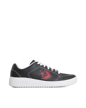 converse Sneakers With Faux Leather Upper-picture-52