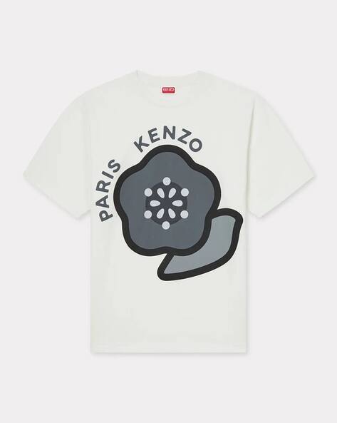 Buy KENZO Pop Boke Flower Relaxed Fit T-Shirt | White Color