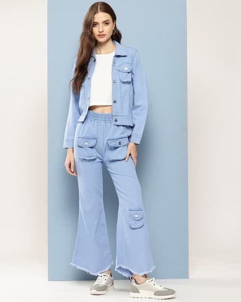 Buy Blue Co-ord Sets for Women by LEIA Online