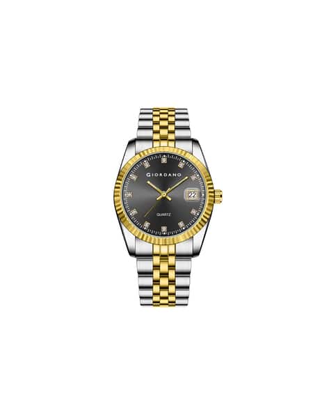 Giordano Men Analogue Wrist Watch with Stainless Steel Straps-GZ-50133