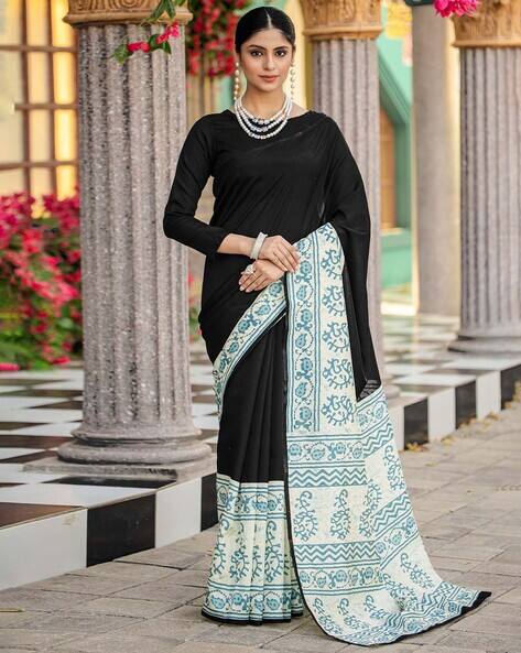 Ri-wah Women Ethnic Motif Design Bhagalpuri Silk Saree