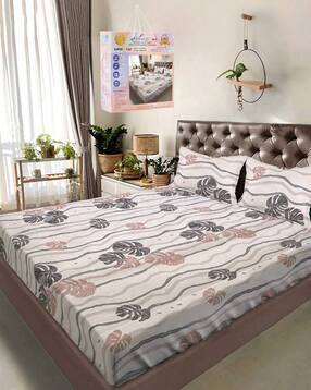 fabinaliv 300 TC Woven Super King Size Bedsheet-picture-25