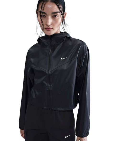 nike womens black coat