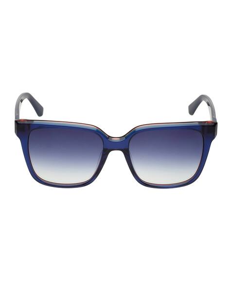 Women Gradient Square Sunglasses-Ck 21530 438 55 S