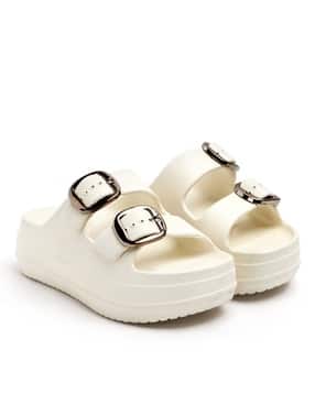 tomsy choice Women Open-Toe Slip-On Slides -picture-27