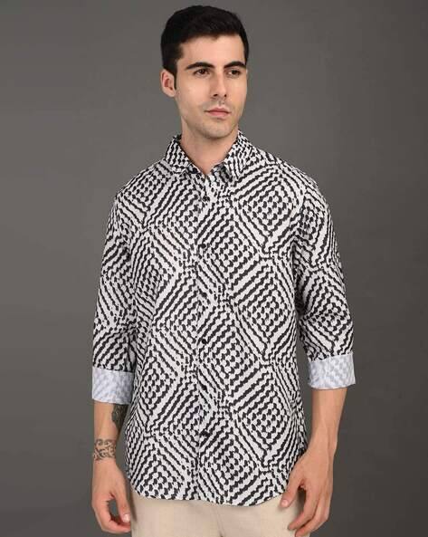 BHINDAS Men Classic Slim Fit Shirt