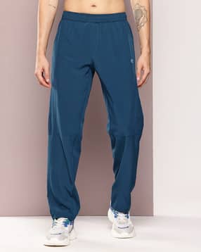 turnfit Men Straight Track Pants with Elasticated Waist-picture-11