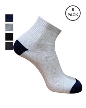 usoxo Pack of 5 Men Ankle-Length Socks-picture-38