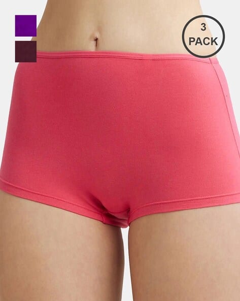 CUMSIN Girls Pack of 3 Cotton Briefs