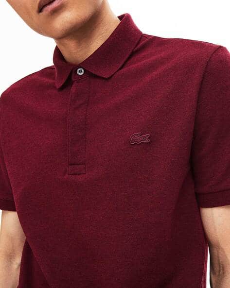 Buy Maroon Tshirts for Men by Lacoste Online