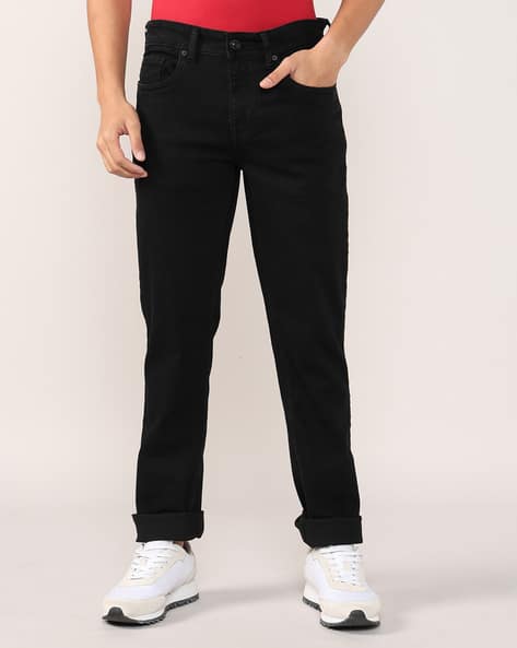 Men Mid-Rise Straight Fit Jeans