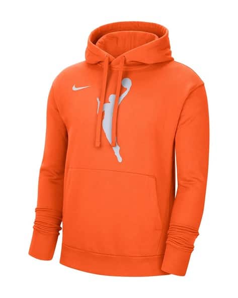 Nike Fleece Nike Swoosh Overhead Hoodie Orange Nike Hoodie Mens