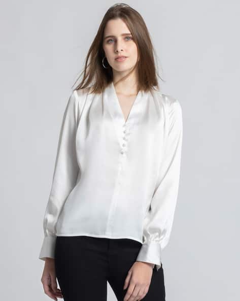 Shaye Women Satin Regular Fit  Top