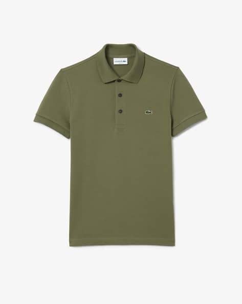 Men Logo Print Slim Fit Polo T-Shirt