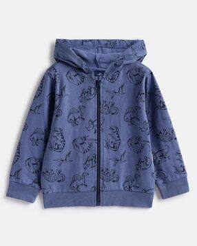chicco Boys Animal Print Relaxed Fit Hoodie -picture-7
