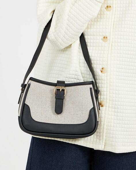 Styli Women Colour-Block Sling Bag