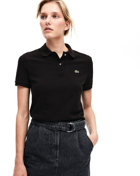 Buy Black Tshirts for Women by Lacoste Online
