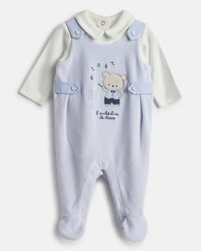 Applique T-Shirt & Romper Set-image-1