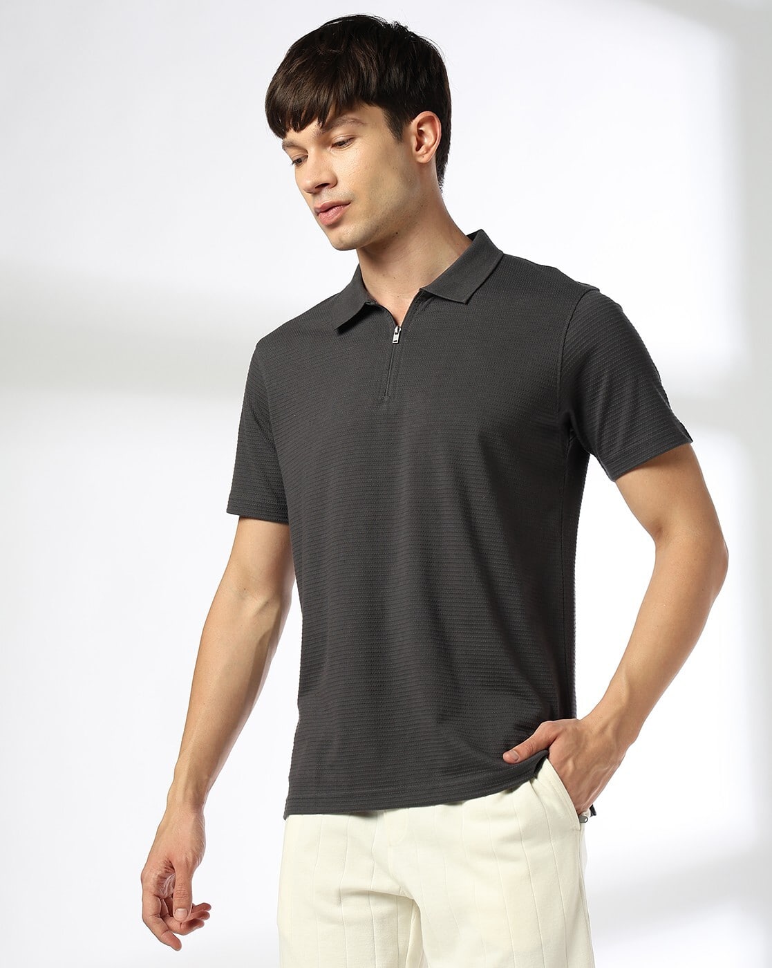 Teamspirit Men Regular Fit Polo T-Shirt