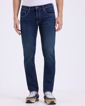 pepe jeans Men Lightly Washed Slim Fit Jeans-picture-15