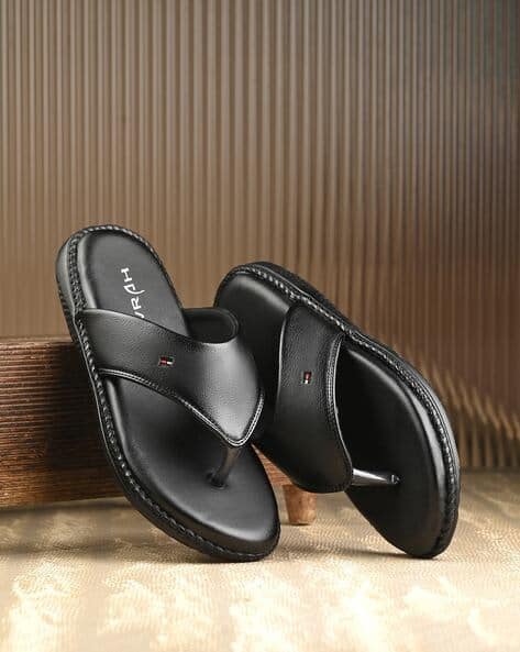 IVRAH Men Regular Fit Thong-Strap Flip-Flops