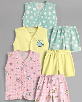 hellcat Pack of 3 Graphic Print Cotton Sets-picture-30