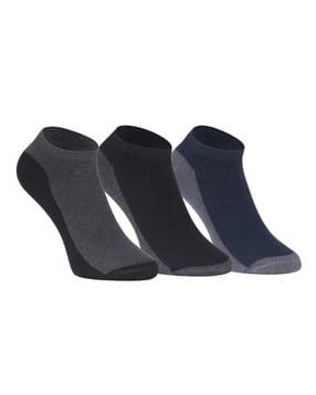 hebtroco Women Pack of 3 Ankle-Length Socks-picture-39