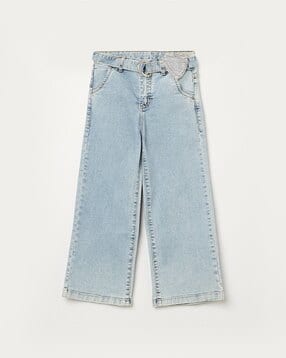 fame forever by lifestyle Girls Mid-Rise Straight Jeans-picture-13