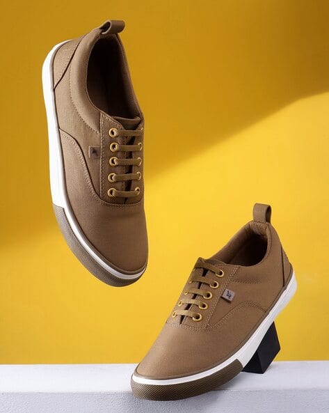 Men Lace-Up Regular Fit Casual Shoes